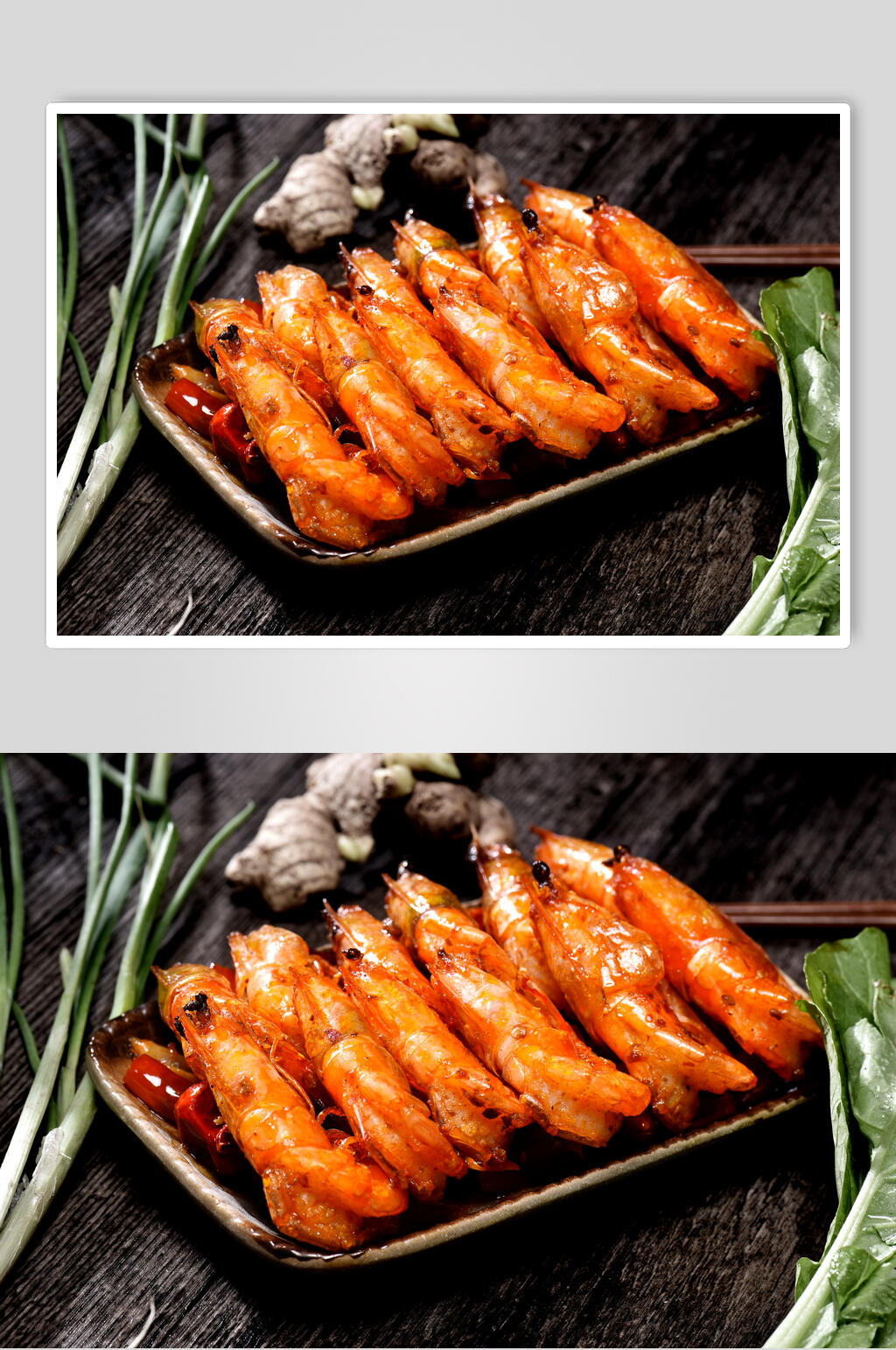 烧烤微辣小龙虾美食高清图片素材