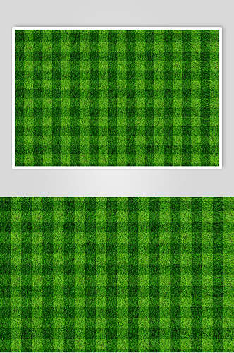 格子图案绿色草坪草地植被纹理图片