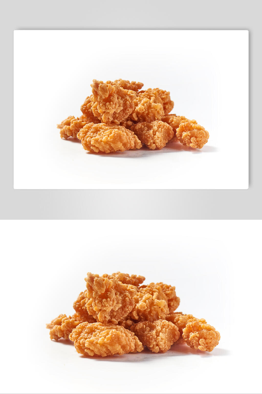 原味炸鸡鸡块美食高清图片素材
