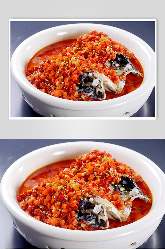 湘菜经典剁椒鱼头图片