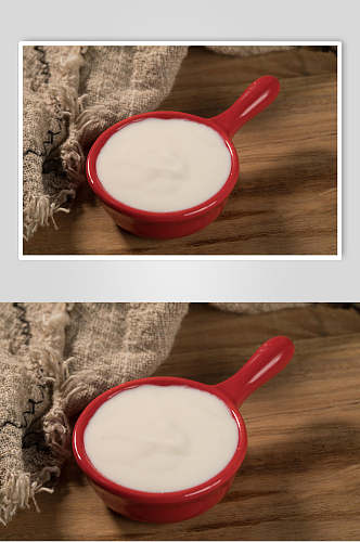 创意大气椰奶精致下午茶图片