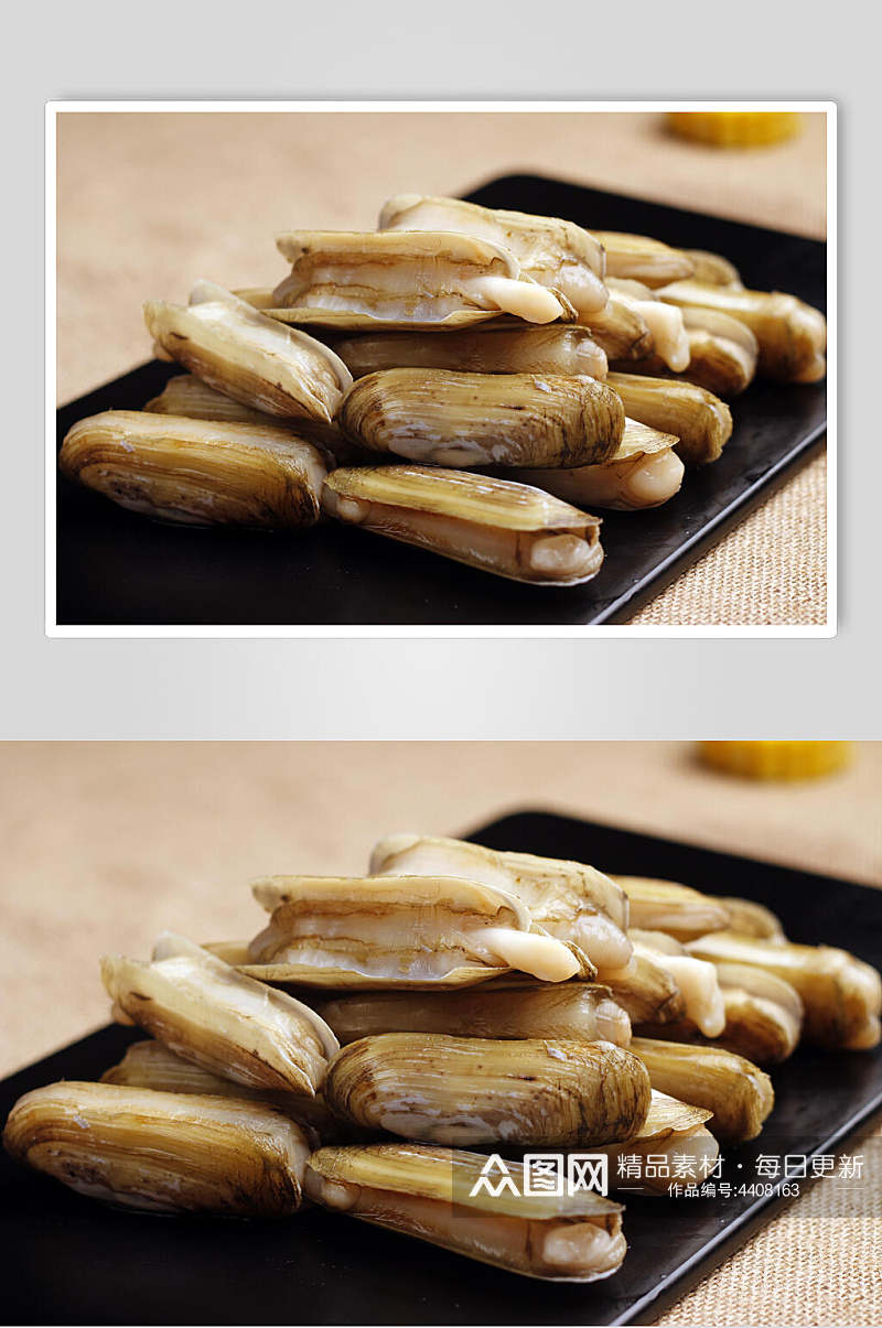 蚌肉蛏子王图片素材