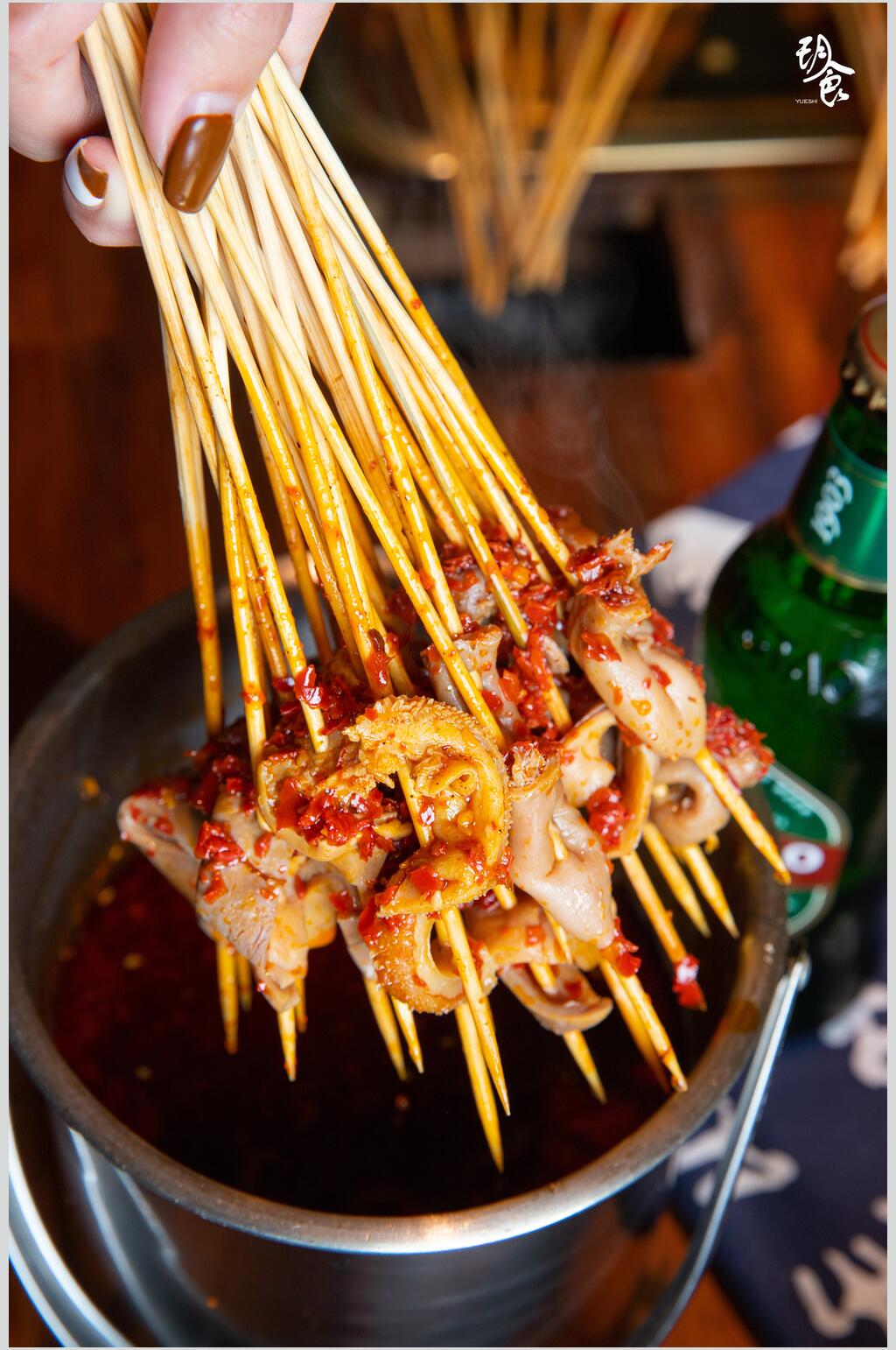 麻辣小串烧烤串串图片素材