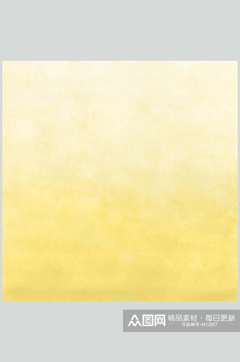 黄色渐变手绘大气高端水彩泼墨图片素材