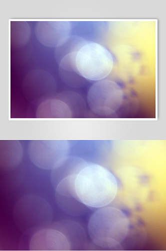 紫黄色光斑摄影视觉图片