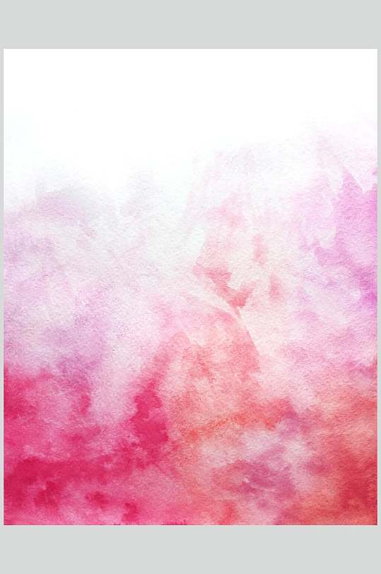 烟雾近景高清粉色水彩泼墨图片