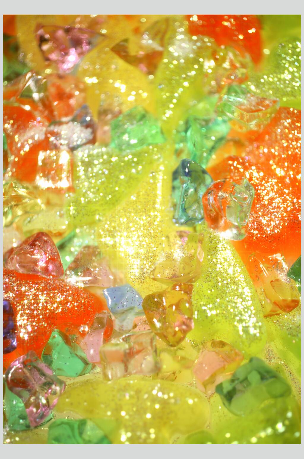 彩色光斑摄影视觉图片素材