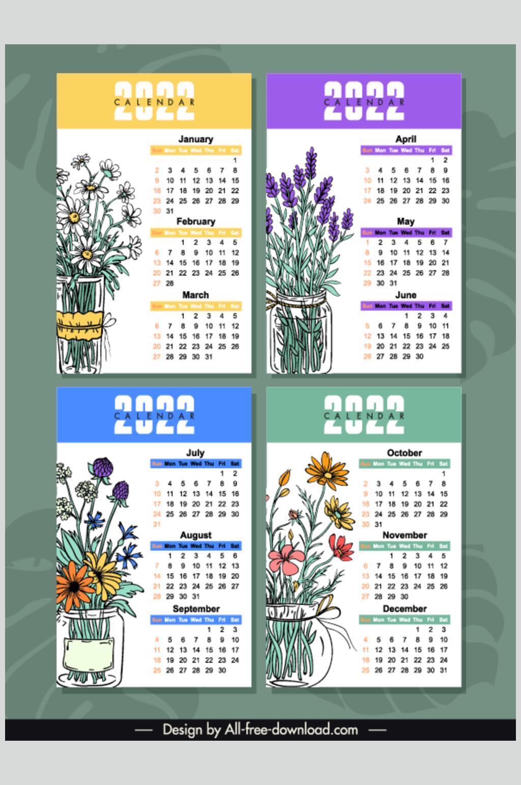 盆栽虎年日历素材
