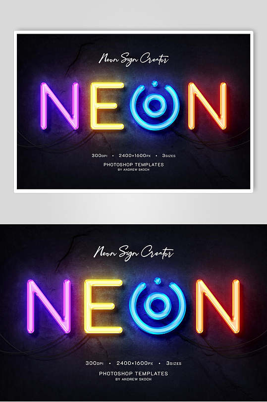 霓虹灯封面图片-霓虹灯封面设计素材-霓虹灯封面模板下载-众图网