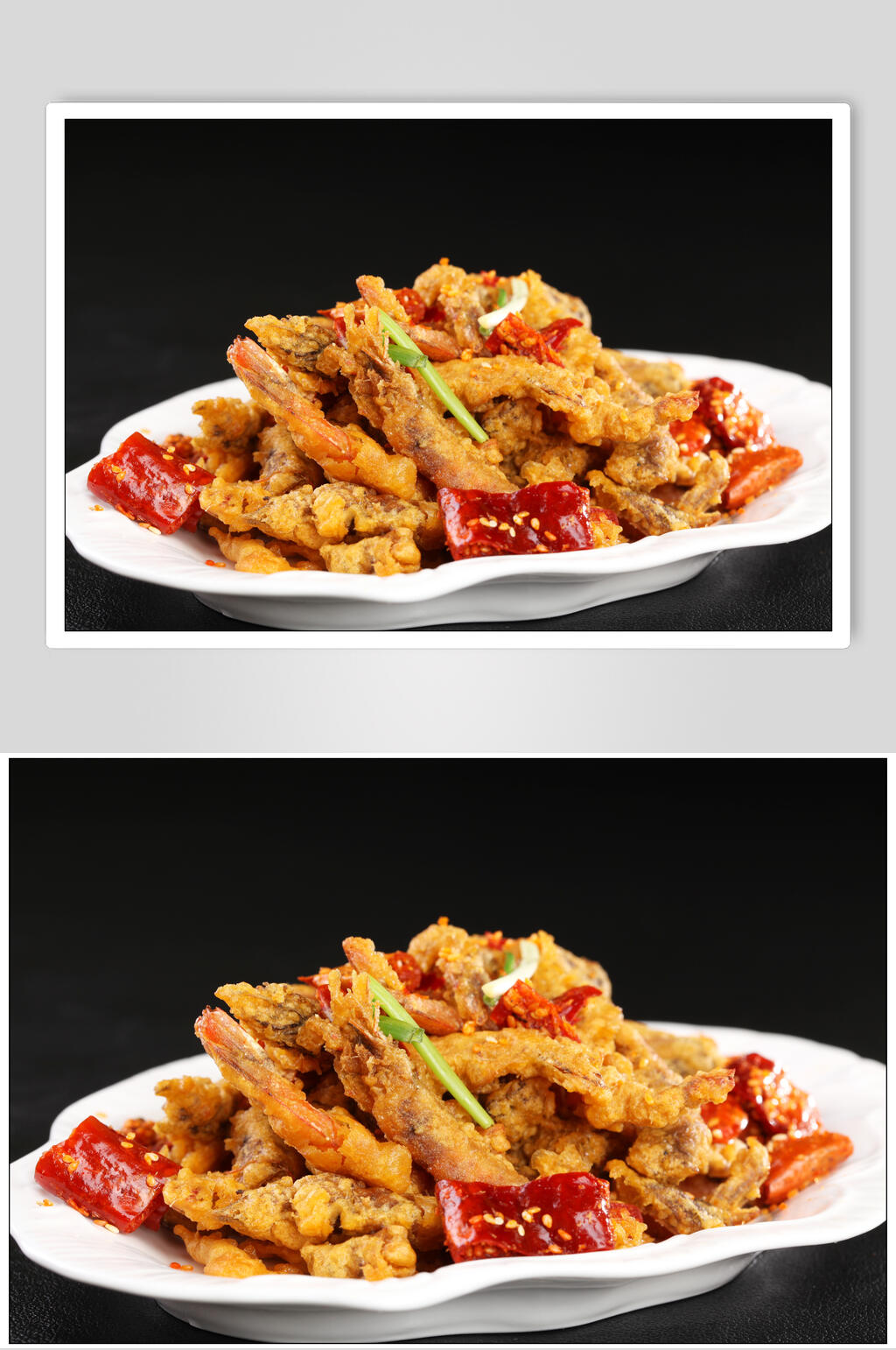 虾香辣虾图片素材