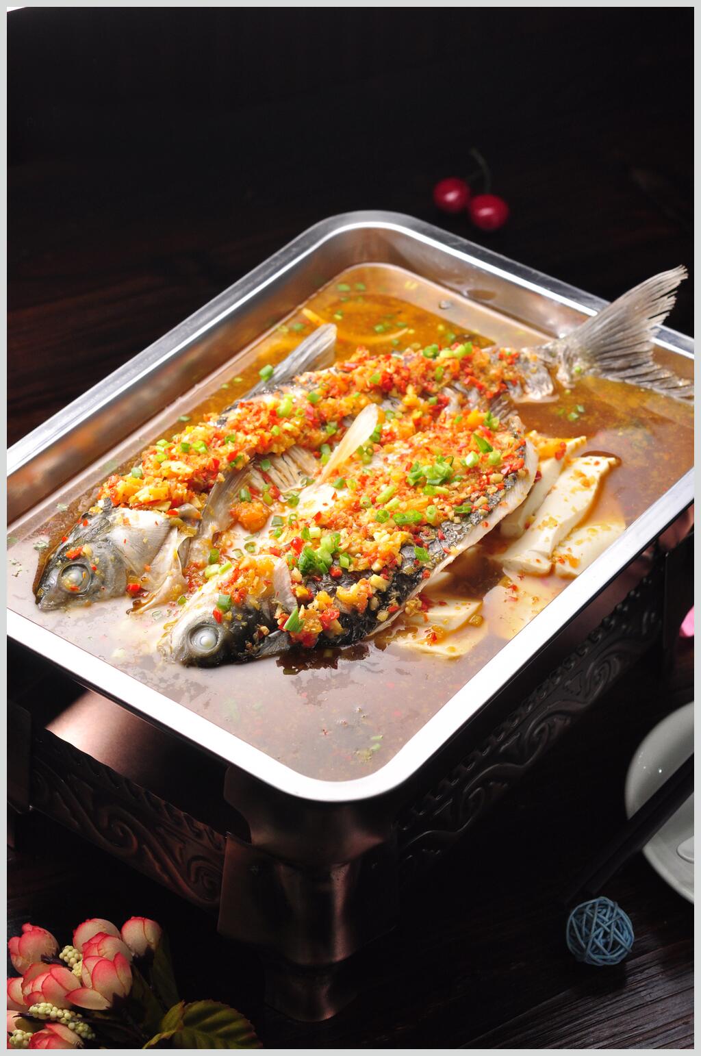 鱼汤美味烤鱼图片素材
