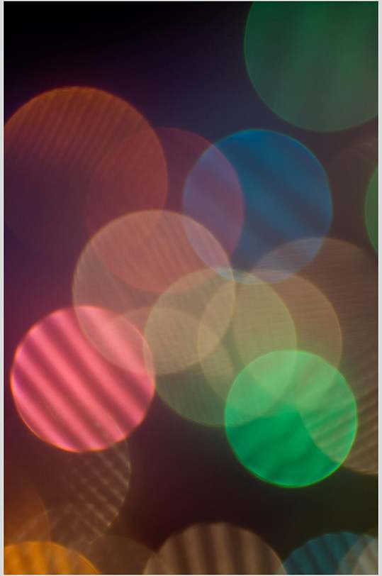 彩色迷幻灯光红蓝光斑摄影视觉图片