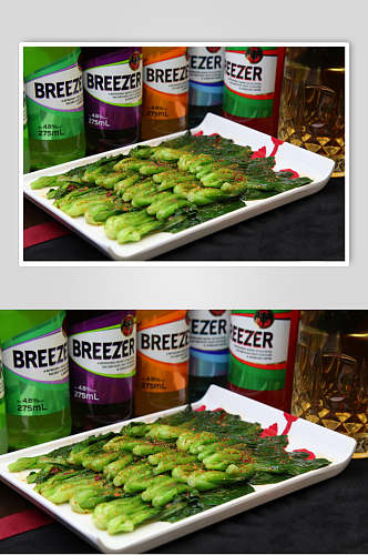 菠菜绿色烧烤串串图片