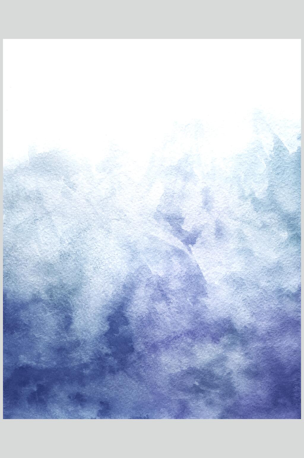 唯美简约大气高端清新水彩泼墨图片素材