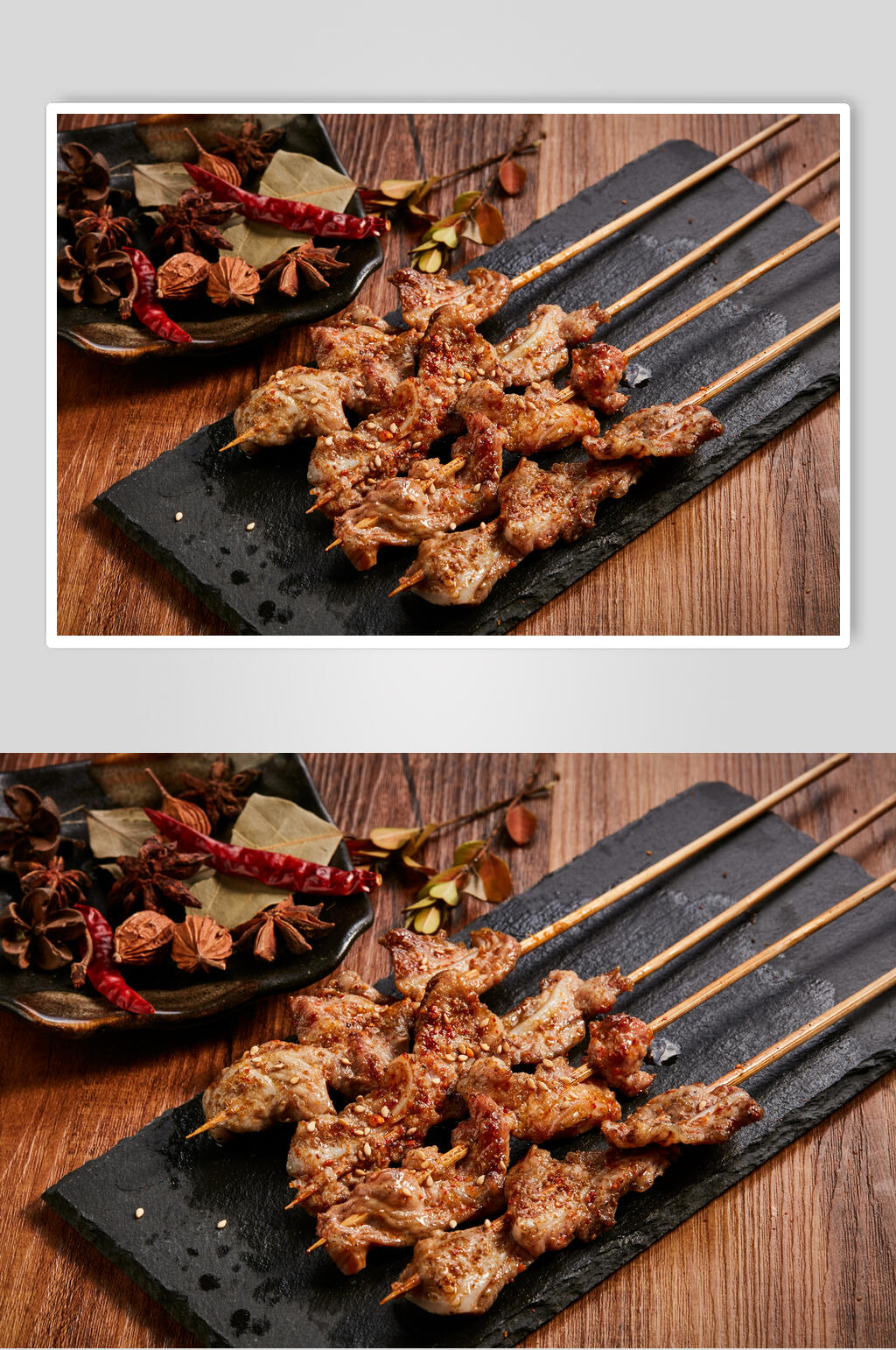 烧烤烤肉美味图片素材