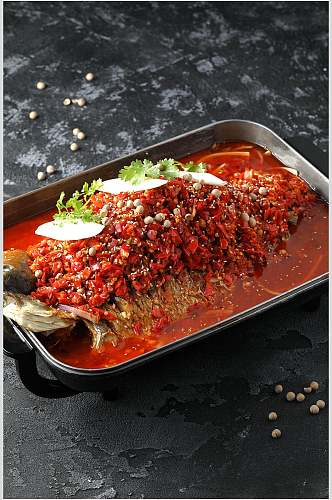麻辣酸菜鱼美味烤鱼图片
