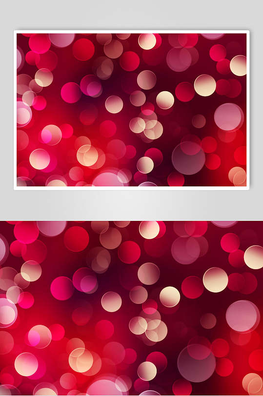 红光光斑摄影视觉图片