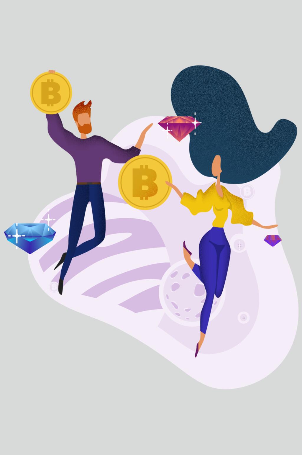 情侣简约扁平化人物插画素材素材
