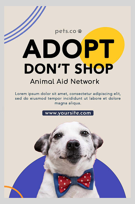 创意狗狗海报图片-创意狗狗海报设计素材-创意狗狗海报模板下载