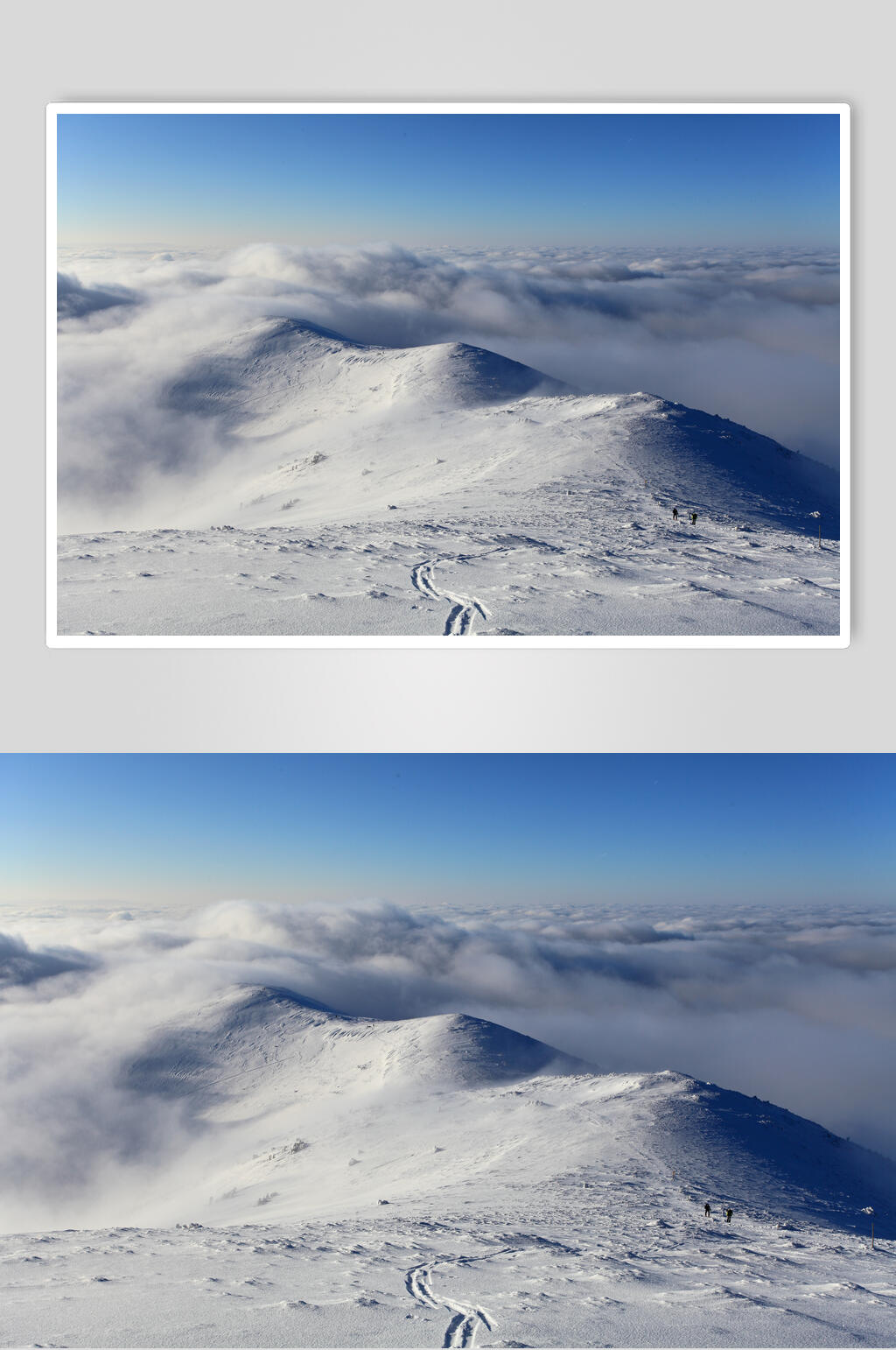 雪山雪山雪景图片素材