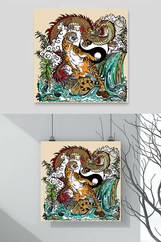 国潮矢量图图片-国潮矢量图设计素材-国潮矢量图模板下载-众图网