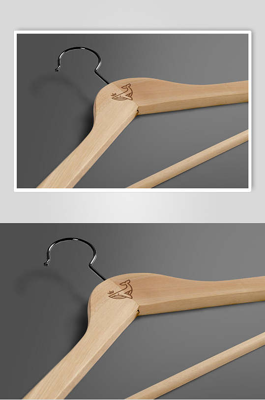 衣架服装品牌vi样机