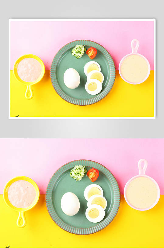 鸡蛋沙拉图片