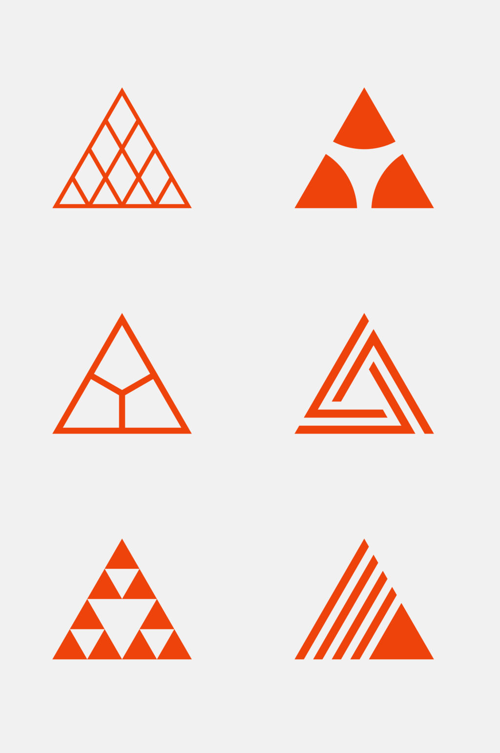 三角形的联想图形创意图片