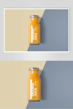 橘色食品包装展示样机