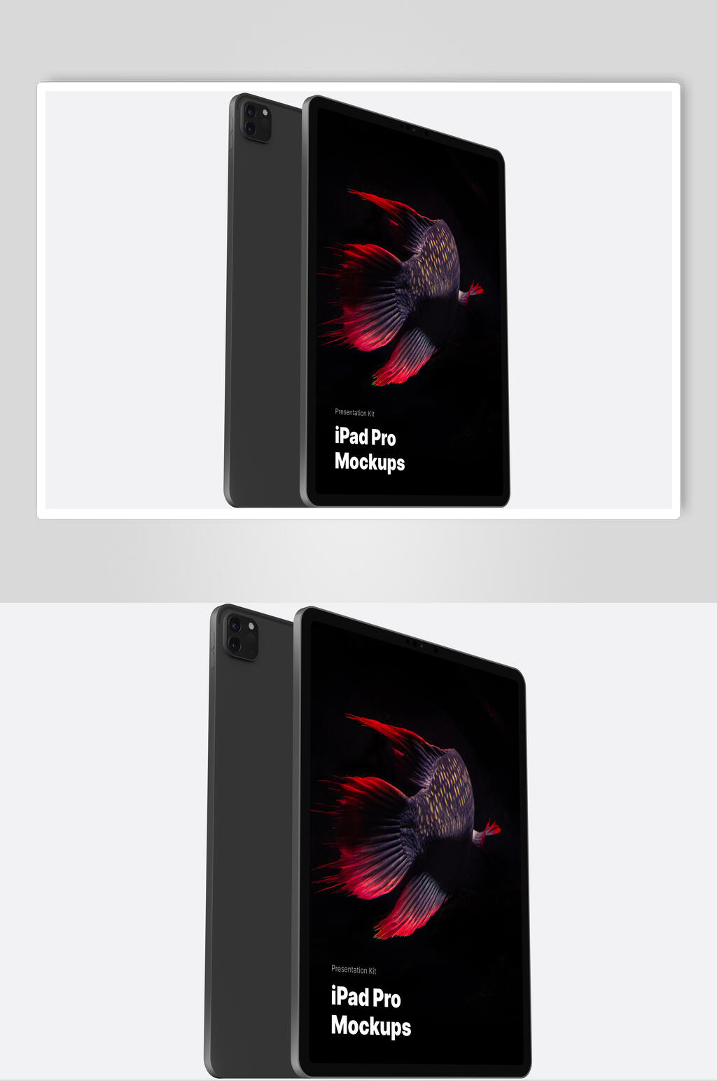 简约iPad平板样机素材