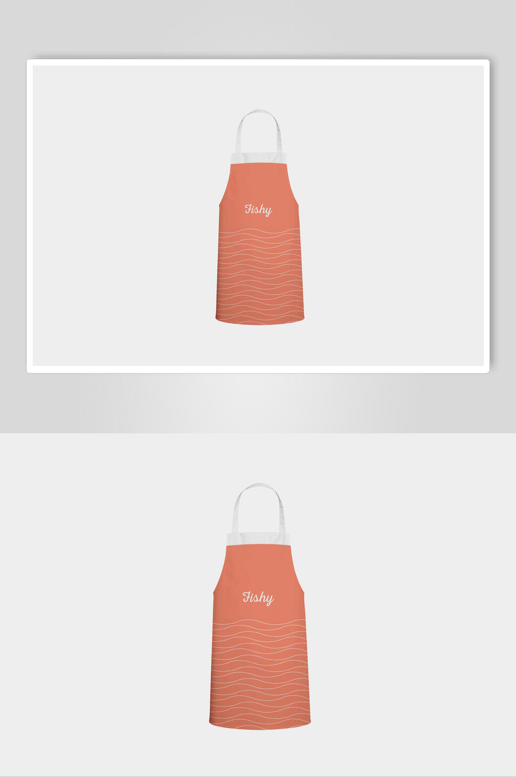 围裙简约品牌VI样机素材