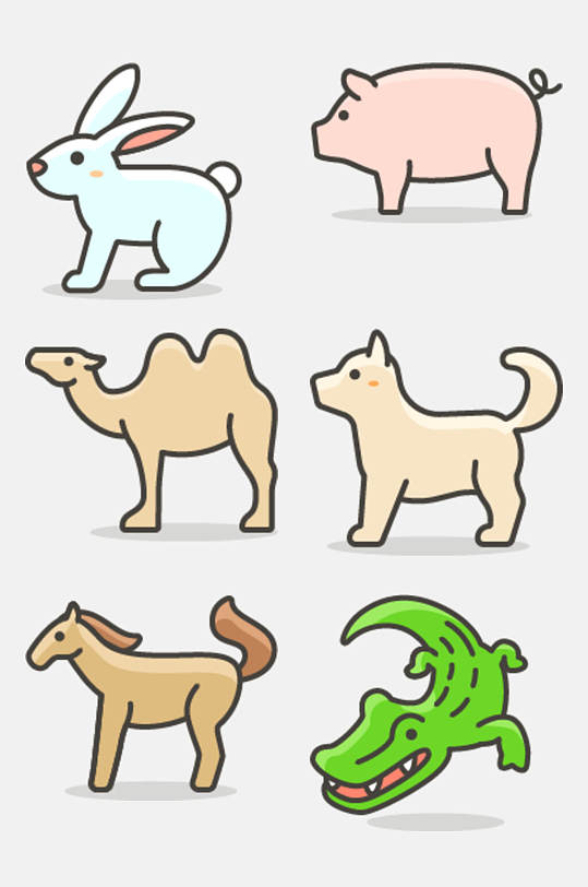 可爱骆驼图片-可爱骆驼素材下载-众图网