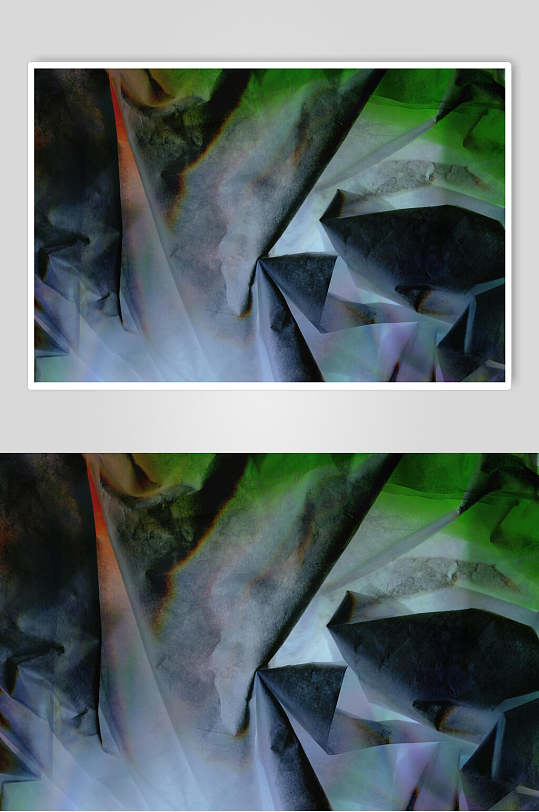 七彩彩色纸张图片