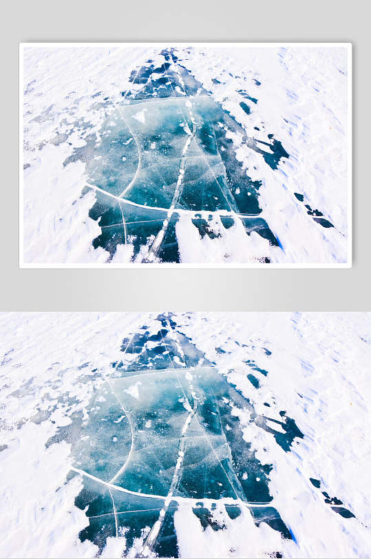 冰面吉林二道白河图片
