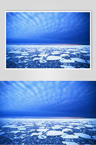 蓝天冰川冰雪图片