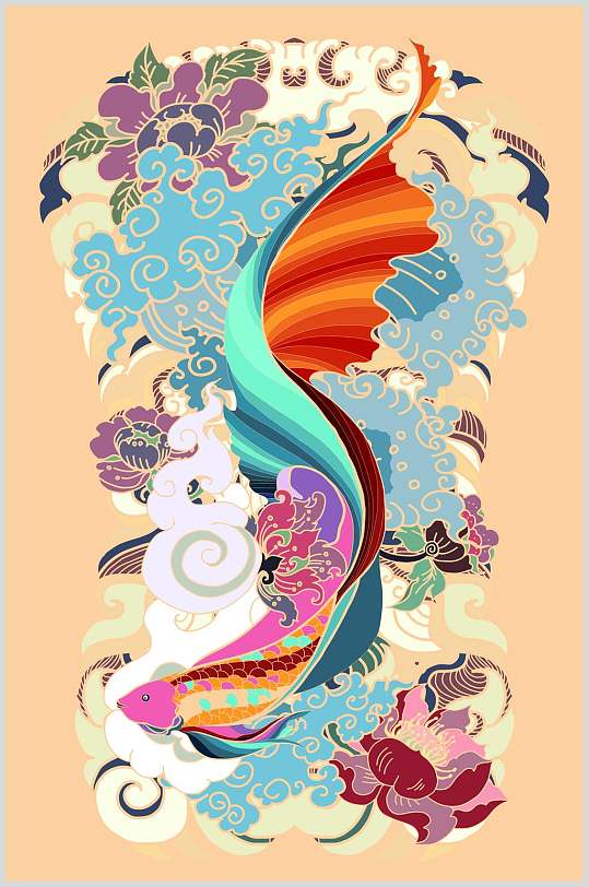 国潮矢量图图片-国潮矢量图设计素材-国潮矢量图模板下载-众图网