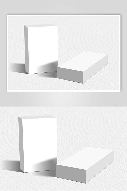 方形竖版礼盒样机