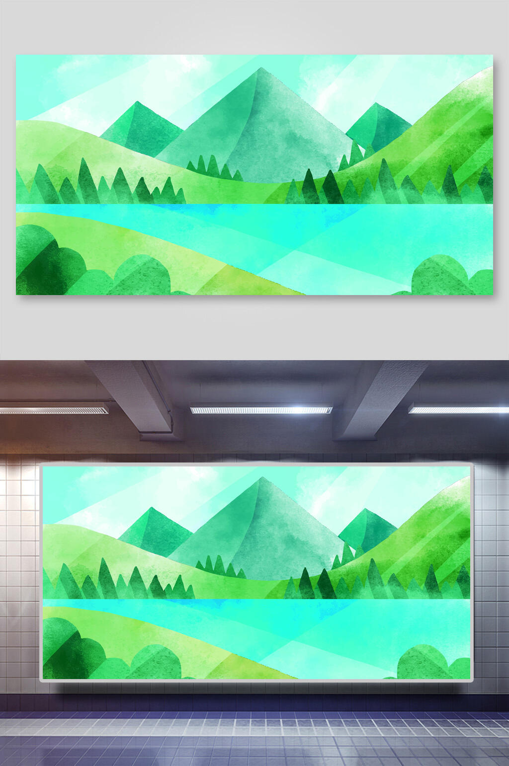 矢量绿色高山素材_矢量绿色高山模板_矢量绿色高山设计图片免费下载-众图网
