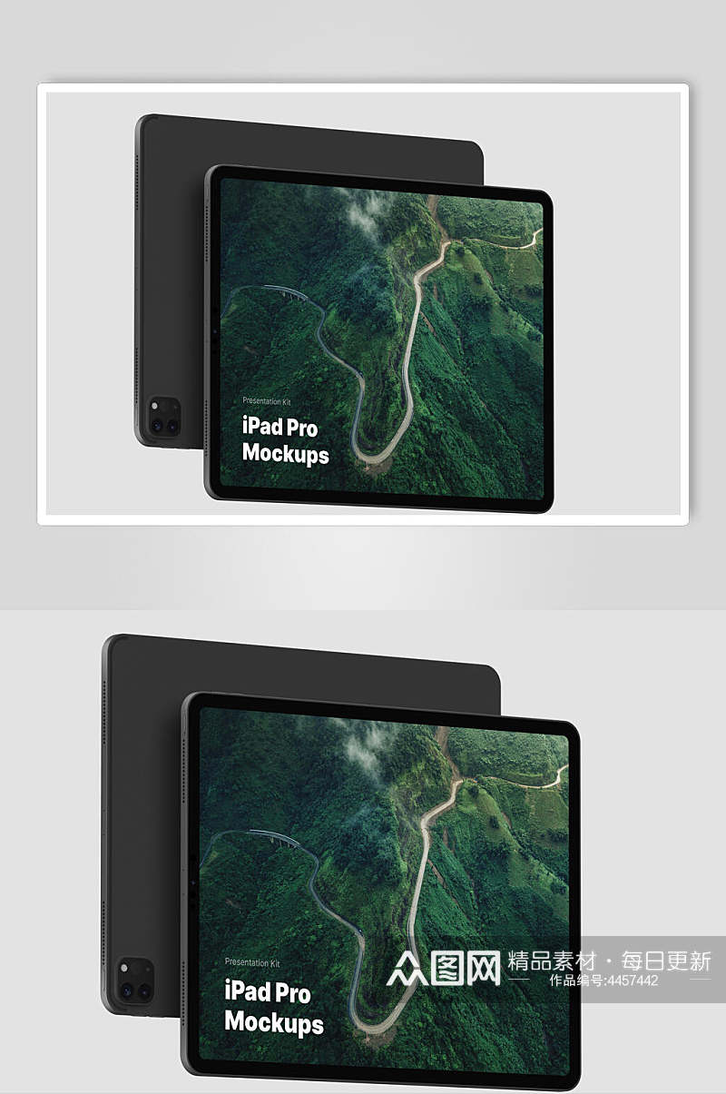 唯美iPad平板样机素材