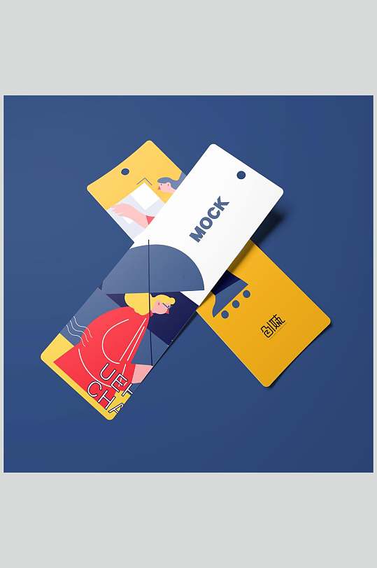 标签企业ip形象文创样机