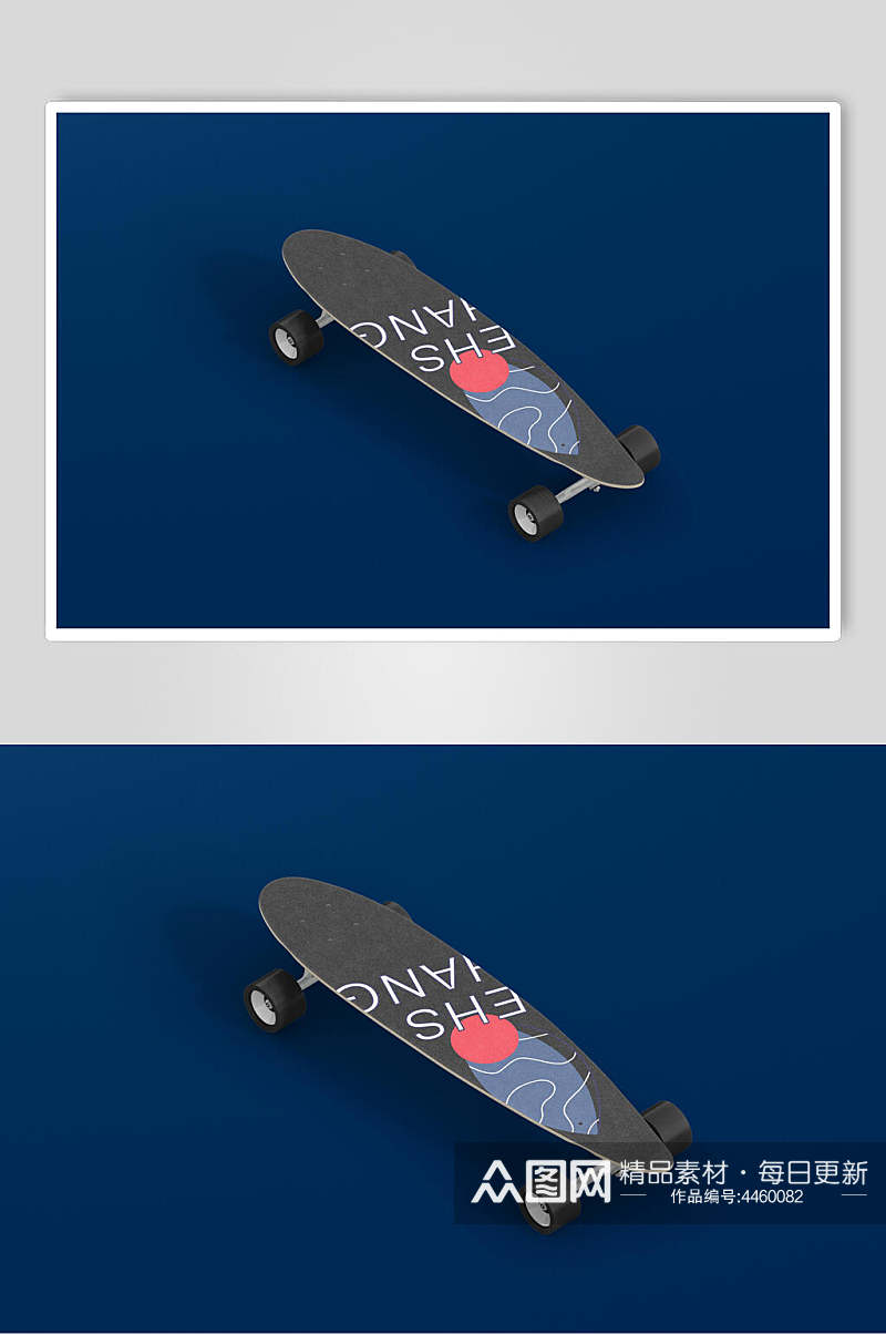 滑板品牌形象VI样机素材