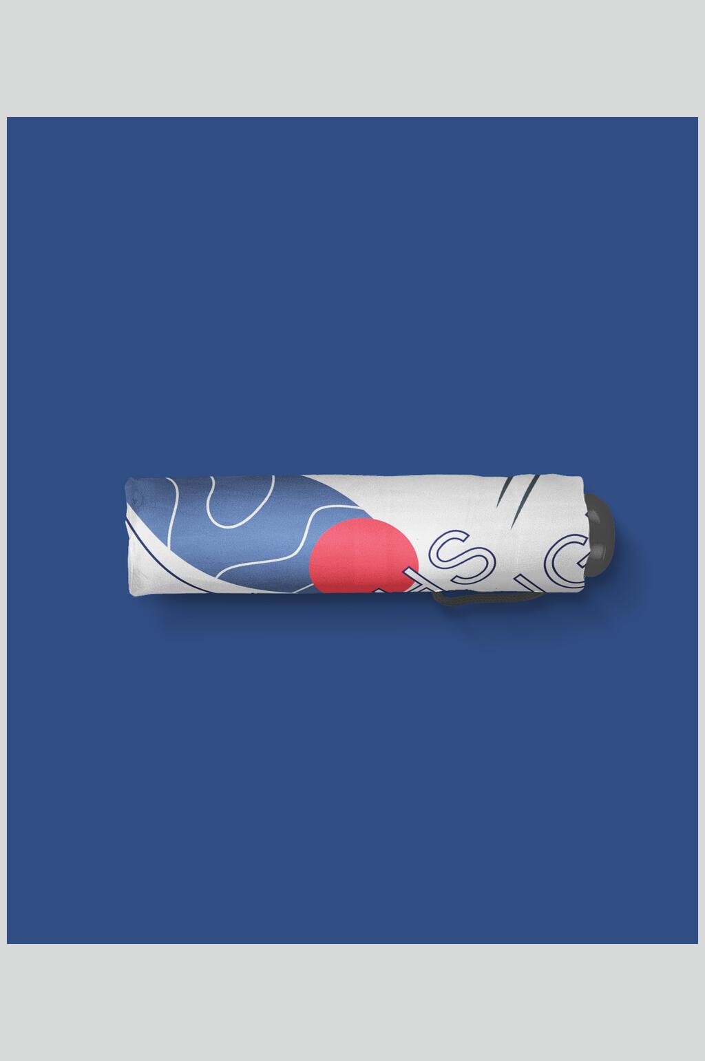 英文字母蓝企业IP形象文创样机素材