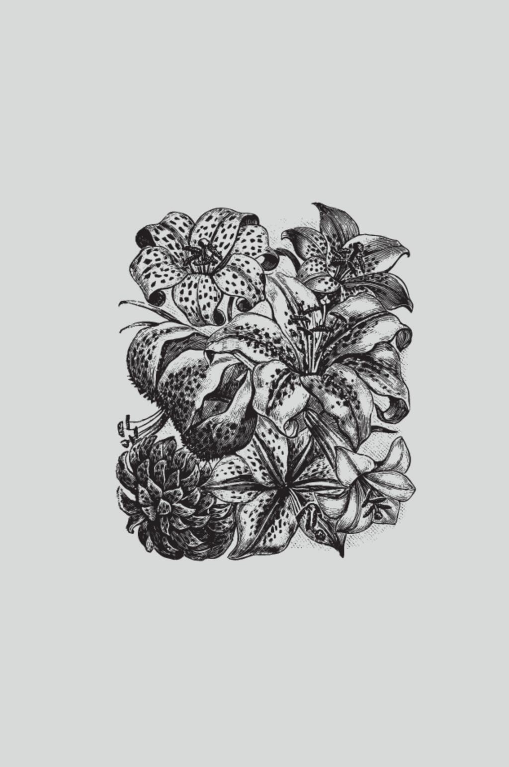 素雅黑色手绘植物蔬菜素描矢量素材素材