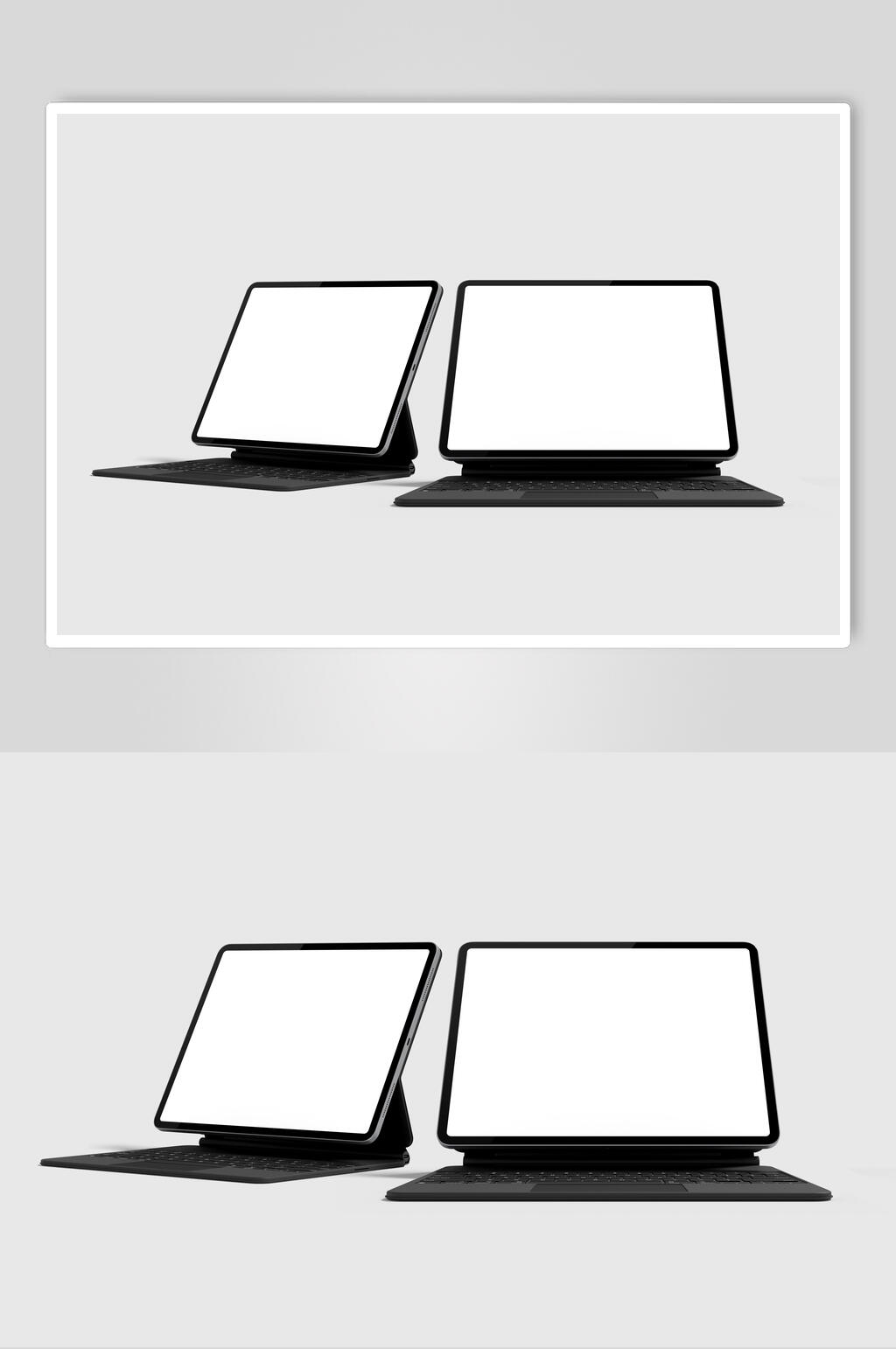 白色ipad样机素材