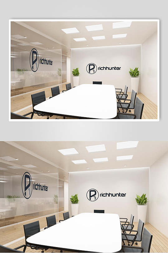 白色形象墙样机图片-白色形象墙样机设计素材-白色形象墙样机模板下载