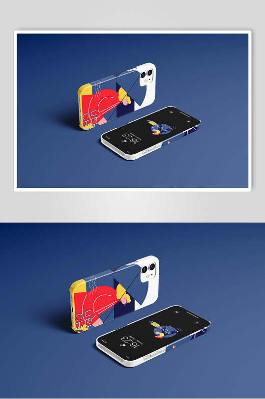 手机壳企业ip形象文创样机