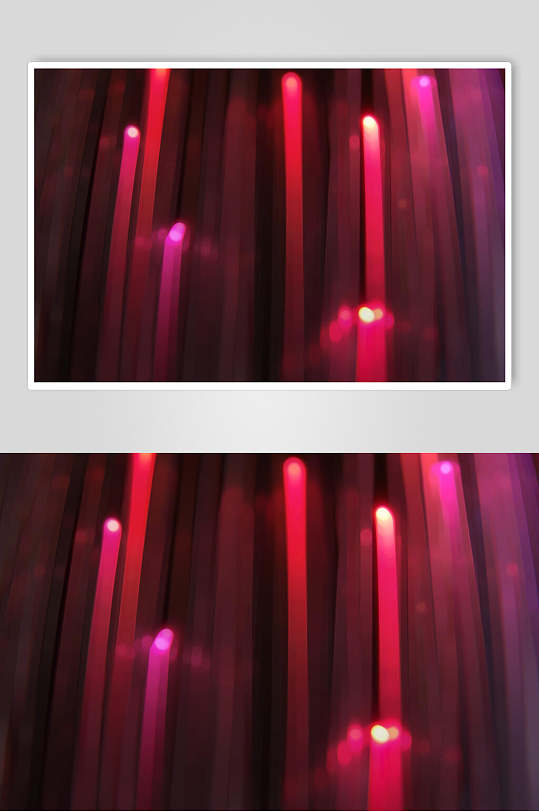 红色光柱科技渐变机械图片