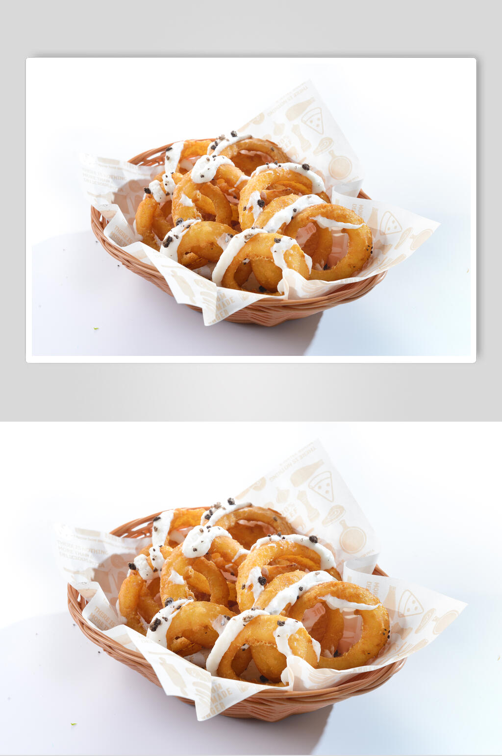 菜卷油炸小吃图片素材