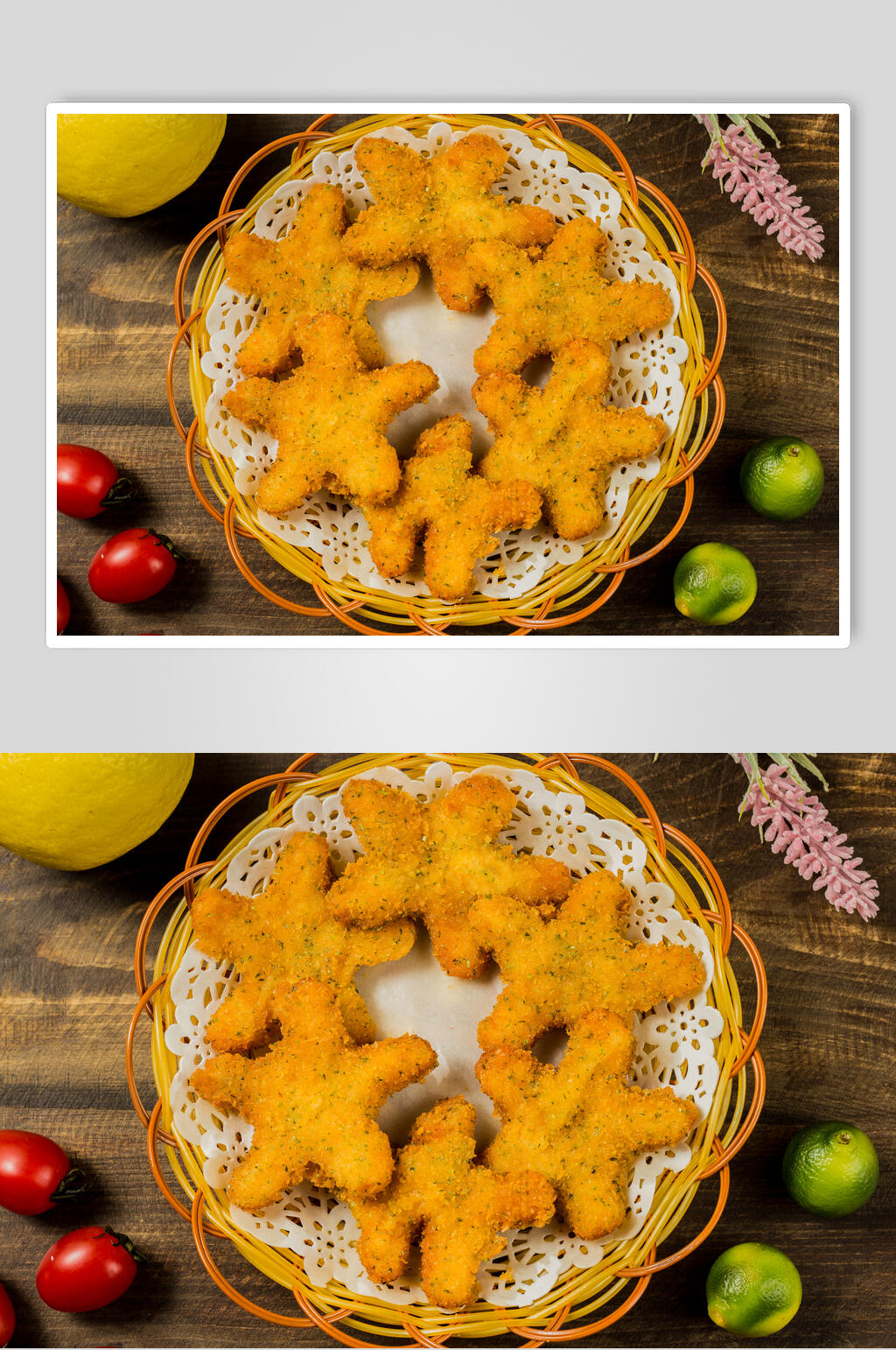 星星类食物烧烤油炸美食图片素材