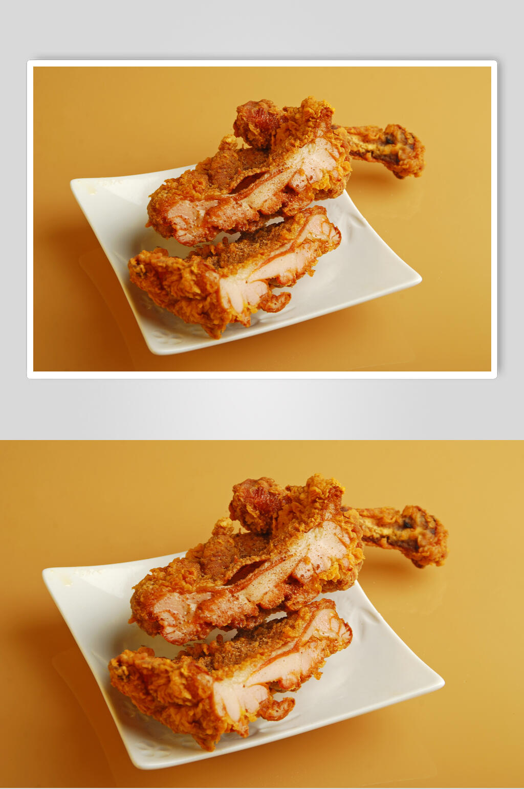 飘香鸡排肉食摄影图片素材